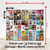 Poster Painel de Revistas Filmes e Séries dos anos 2000 Y2K Decoração de Festa na internet