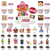 Topo de Bolo Cake Toppers Xou da Xuxa Decoração de Festa Anos 80 e 90