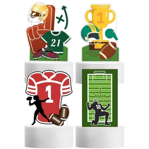 Kit Display de mesa Decoração Festa Futebol Americano