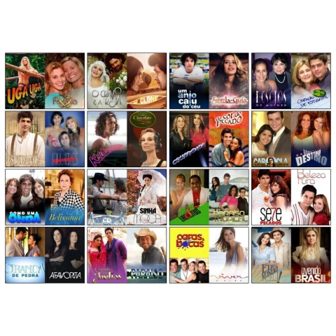 Painel de Festa Pôster Novelas Anos 2000 Y2K Decoração Aniversário