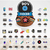 Cake Topper Topo de Bolo + Tags de Docinhos Cupcake anos 90