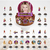 Kit Festa Hannah Montana Topo de Bolo e 28 Toppers de Docinhos