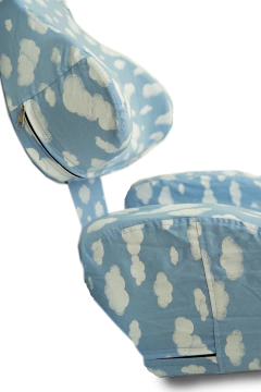 Assento Odontopediátrico - Nuvem Azul - comprar online