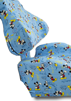 Assento Odontopediátrico - Mickey Mouse ( Azul Bebê ) - comprar online