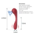 VIBRADOR BOBI 2 EM 1 POR APLICATIVO - COM VIBRAÇÃO E SUGADOR MAGIC MOTION