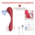 VIBRADOR BOBI 2 EM 1 POR APLICATIVO - COM VIBRAÇÃO E SUGADOR MAGIC MOTION - comprar online