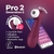 SUGADOR E VIBRADOR POR APLICATIVO - PRO 2 GENERATION 3 SATISFYER - loja online