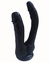 PÊNIS 22,9x4cm DUPLO COM VENTOSA - DILDO DOUBLE PENETRATOR | Preto - FT POLETI LTDA
