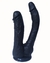 PÊNIS 22,9x4cm DUPLO COM VENTOSA - DILDO DOUBLE PENETRATOR | Preto na internet