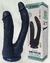 PÊNIS 22,9x4cm DUPLO COM VENTOSA - DILDO DOUBLE PENETRATOR | Preto - comprar online