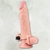 CAPA PENIANA 19x4cm COM VIBRADOR E ANEL ESCROTAL - CA032 - loja online