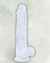 PÊNIS 24x4,5cm TRANSPARENTE COM VENTOSA | DI-120 - comprar online