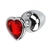 PLUG METAL P - FORMATO CORAÇÃO - comprar online