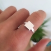ANILLO CUADRADO FIORELLA