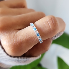ANILLO OJO TURCO LIBERATA T
