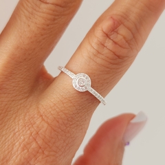 ANILLO MEDIO SIN FIN CENTRO CUBIC ALAHI