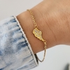 PULSERA ALA CON ESTRAS