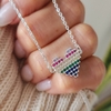 GARGANTILLA CORAZON MULTICOLOR