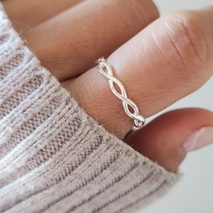 ANILLO TRENZADO GRICEL