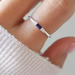 ANILLO AZUL AMARENA