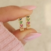 ARGOLLAS CORAZON MULTICOLOR RUFINA