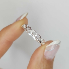 ANILLO INFINITO SERENA - Amatista Joyas