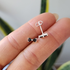 AROS MOÑO NEGRO CUIBIC - comprar online