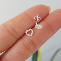 AROS CORAZON MICROPAVE - comprar online
