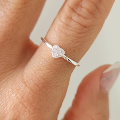 ANILLO CORAZON MICROPAVE LUPE