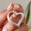 DIJE CORAZON CALADO ELECTRO