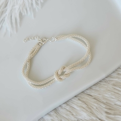 PULSERA DOBLE NUDO - comprar online
