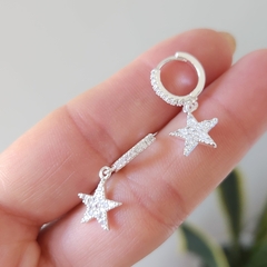 ARGOLLAS ESTRELLA CUBIC - comprar online