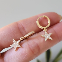 ARGOLLAS ESTRELLAS CUBIC - comprar online