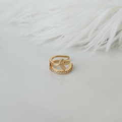 ARO CUFF DOBLE HOJA - comprar online