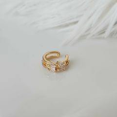 ARO CUFF DOBLE CUBIC TRIANGULO - comprar online
