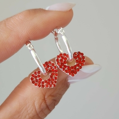 ARGOLLAS CORAZON ROJA DONATTA