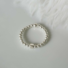 ANILLO BOLITAS GRUESO SHEILA - Amatista Joyas