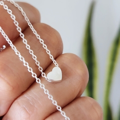 GARGANTILLA CORAZON - Amatista Joyas