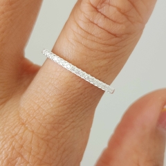 ANILLO MEDIO SIN FIN CUBIC ENARA