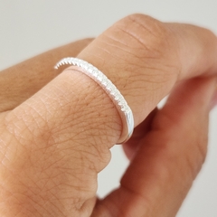 ANILLO MEDIO SIN FIN CUBIC ENARA - comprar online