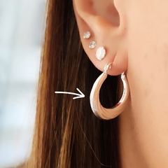 ARGOLLAS FACETADAS MILENKA - comprar online