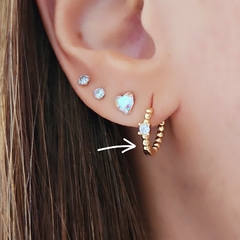 ARGOLLAS BOLITAS CON CUBIC - comprar online