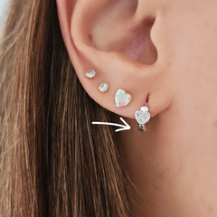 ARGOLLAS CORAZON RUBÍ - comprar online
