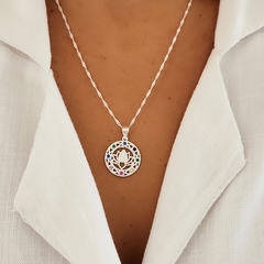 CONJUNTO FLOR DE LOTO MULTICOLOR en internet