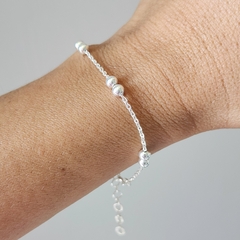 PULSERA DOBLE BOLITAS VICTORIA