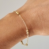 PULSERA DOBLE BOLITAS GEMINIS