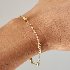 PULSERA DOBLE BOLITAS GEMINIS
