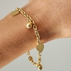 PULSERA CORAZON Y BOLITAS