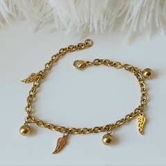 PULSERA ALAS Y BOLITAS LUISA en internet
