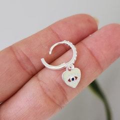 ARGOLLA OJO TURCO MICROPAVE - Amatista Joyas
